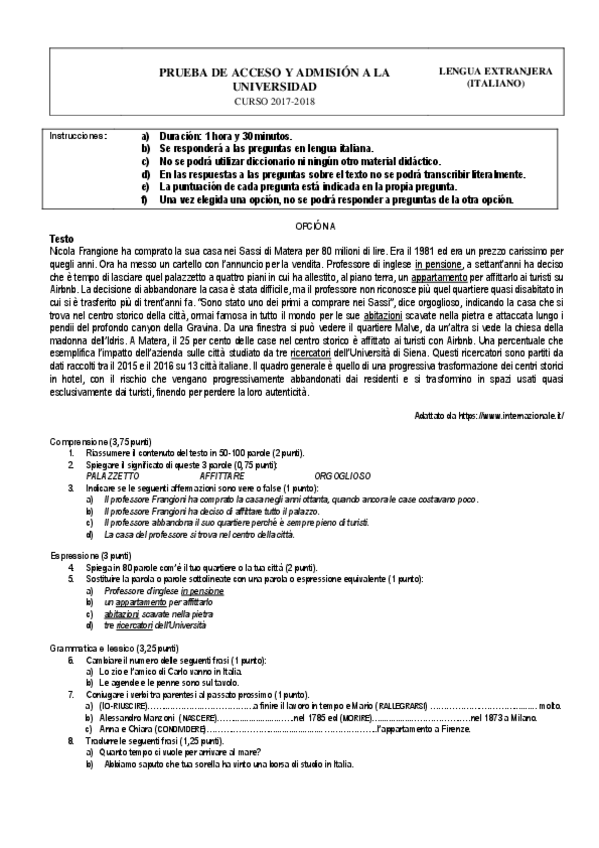 Miniatura del documento EXAMEN-Lengua-extranjera-italiano-2.pdf