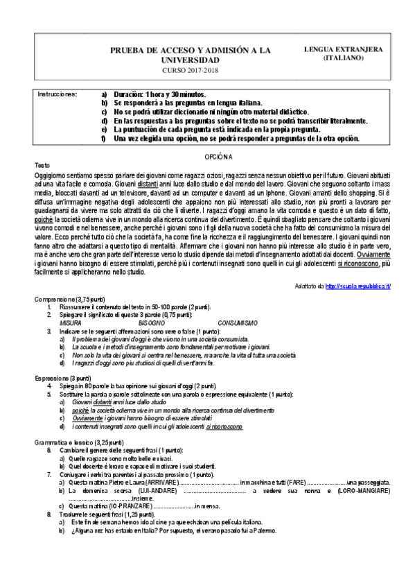 Miniatura del documento EXAMEN-Lengua-extranjera-italiano-3.pdf