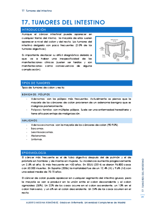 Miniatura del documento T7. Tumores del Intestino.pdf