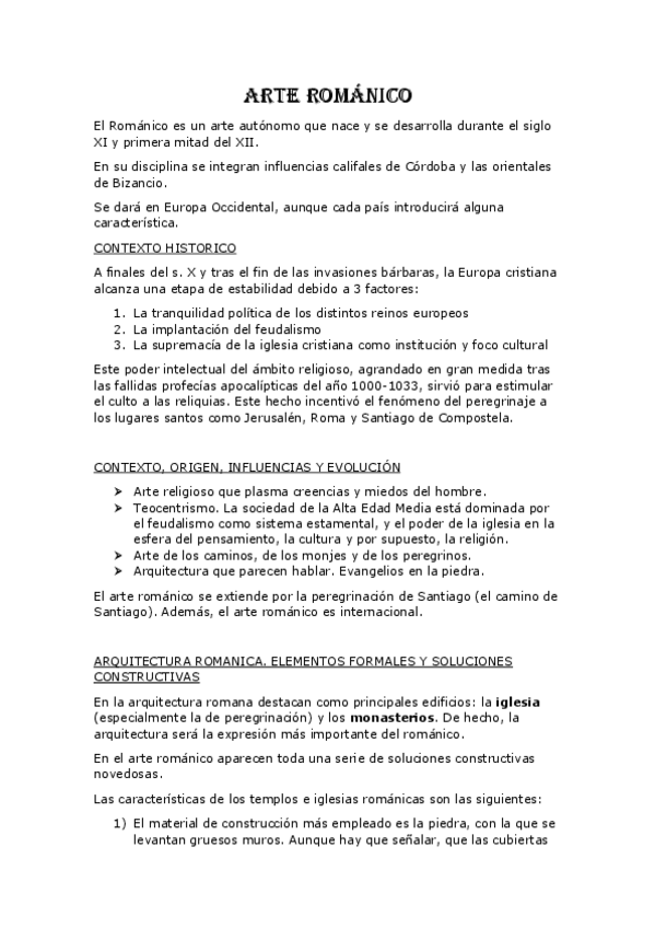 Miniatura del documento Arte-I2cursoResumen-ARTE-ROMANICO.pdf