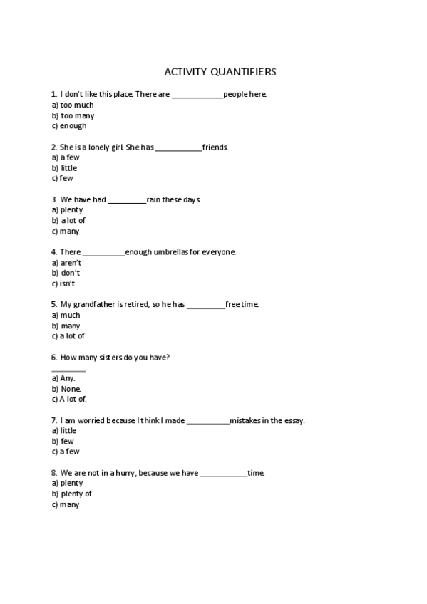 Miniatura del documento Activity-Grammar-unit-2-Quantifiers.pdf