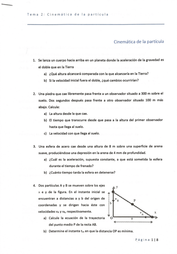 Miniatura del documento Tema 2 - Cinemática