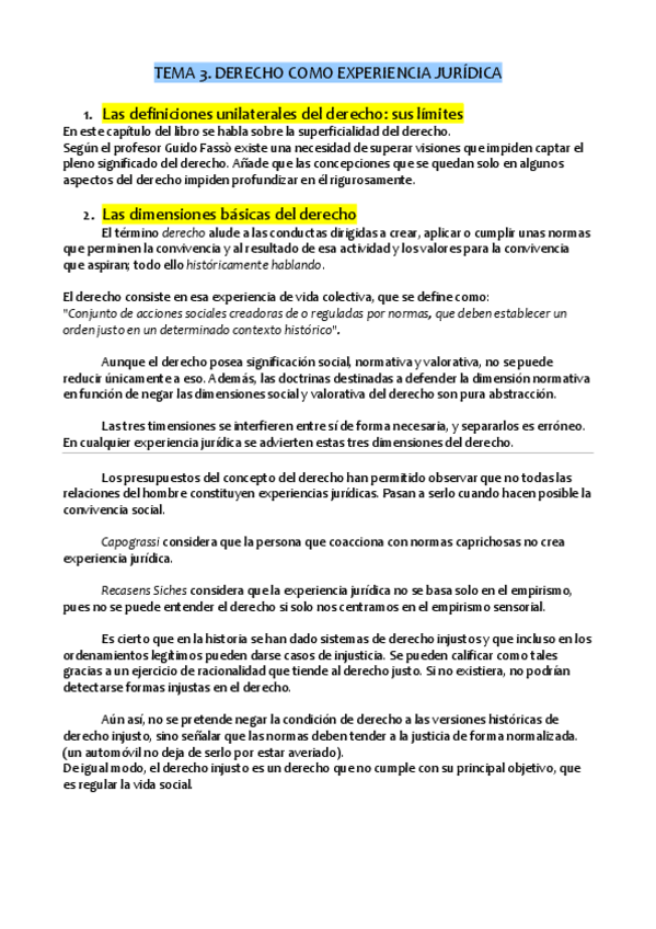 Miniatura del documento TEMA 3. DERECHO COMO EXPERIENCIA JURÍDICA.pdf