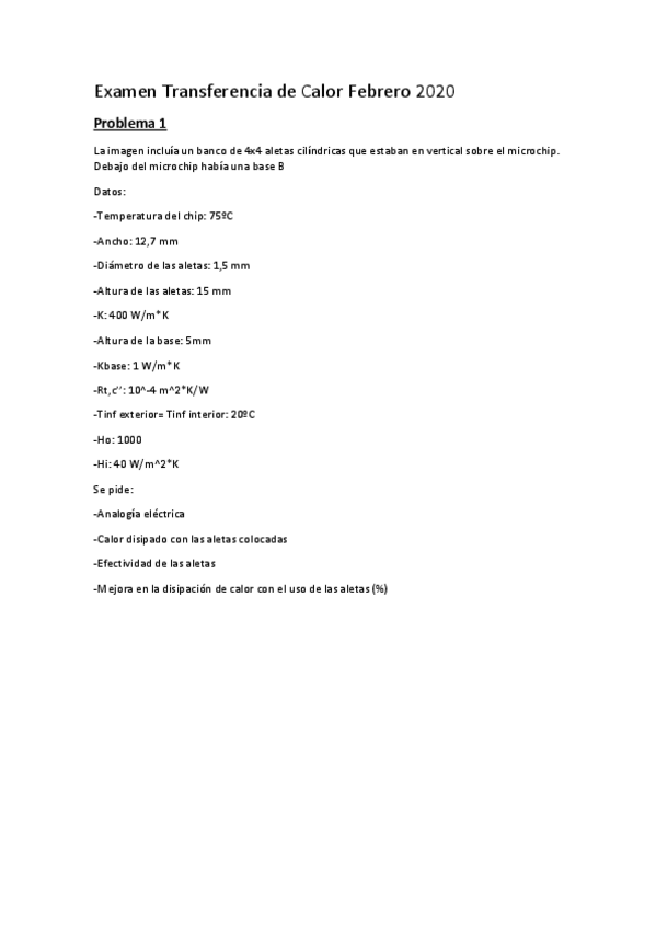 Miniatura del documento Examen-Transferencia-de-Calor-Febrero-2020.pdf