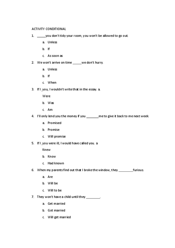 Miniatura del documento Exercise-Grammar-unit-6-Conditionals.pdf