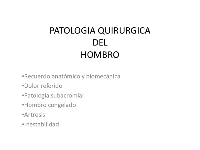 Miniatura del documento TEMA 11 PATOLOGIA NO TRAUMATICA HOMBRO.pdf