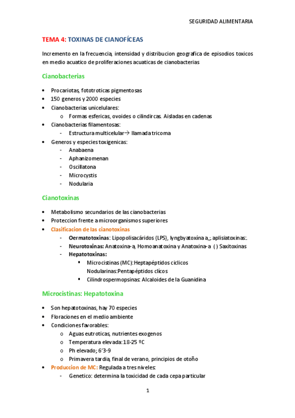 Miniatura del documento TEMA 4 TOXINAS DE CIANOFÍCEAS.pdf
