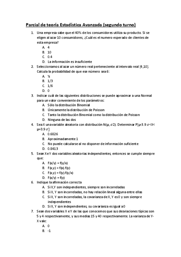 Miniatura del documento Parcial de teoría Estadística Avanzada Segundo turno.pdf