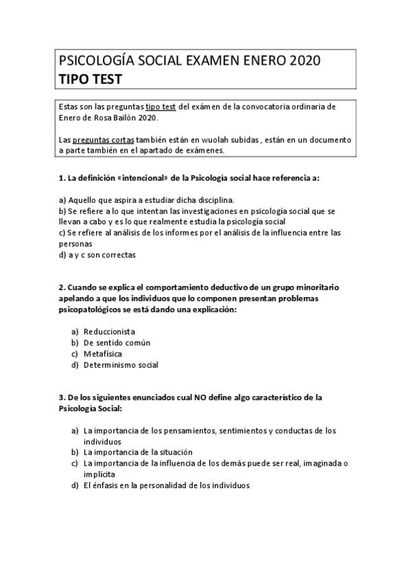 Miniatura del documento PSICOLOGIA-SOCIAL-EXAMEN-ENERO-2020-TEST.pdf