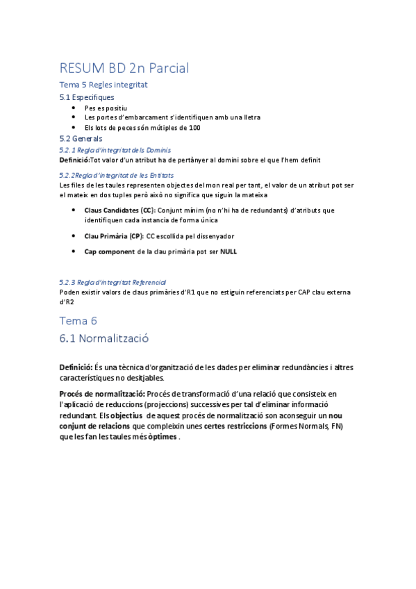 Miniatura del documento RESUM-BD-2n-Parcial.pdf