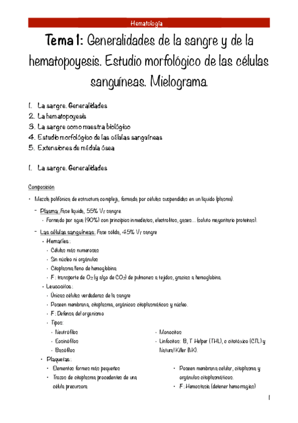 Miniatura del documento 1-SNAGRE Y HEMATOPOYESIS. MIELOGRAMA