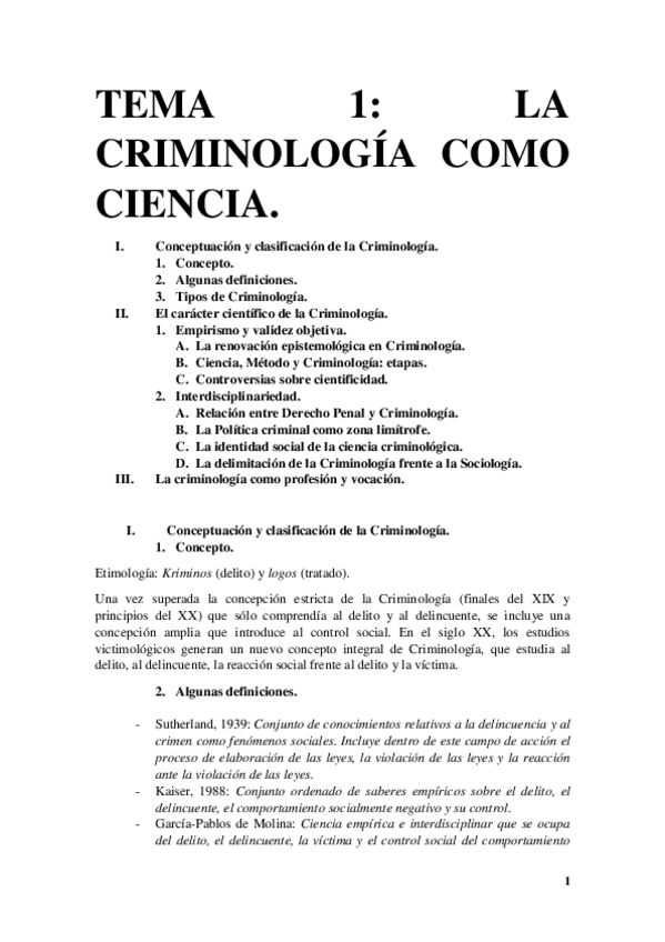 Miniatura del documento Tema 1. La Criminología como ciencia..pdf