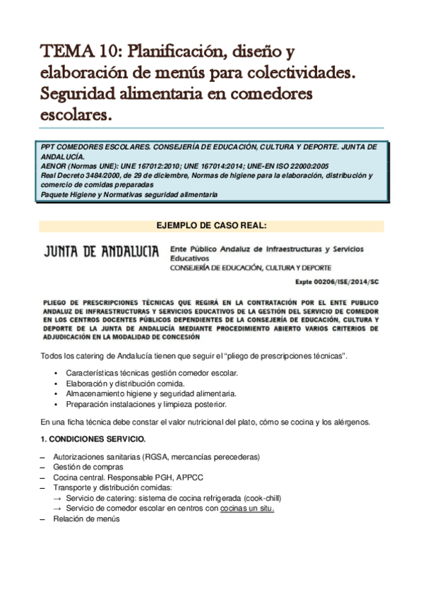 Miniatura del documento TEMA 10. Planificación diseño y elaboración de menús para colectividades. Seguridad alimentaria en comedores escolares..pdf