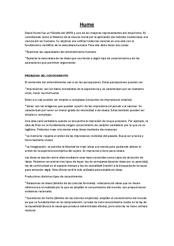 Miniatura del documento Hume