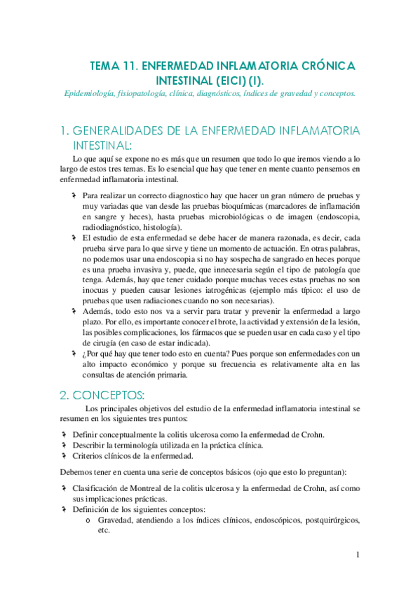 Miniatura del documento TEMA-11 ENF INFLAMATORIA INTESTINAL