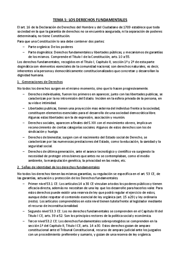 Miniatura del documento Tema 1 - Los derechos fundamentales.pdf
