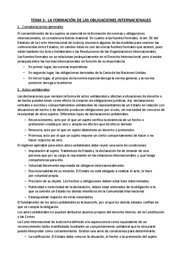 Miniatura del documento Tema 5 - Formacion de las obligaciones internacionales.pdf