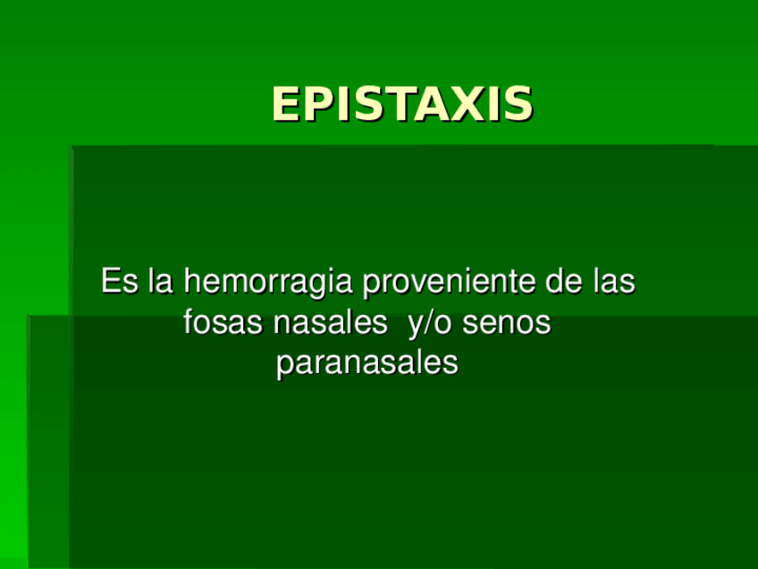 Miniatura del documento Epistaxis.ppt