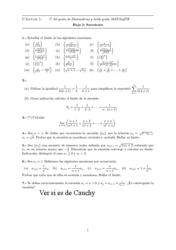 Miniatura del documento Tema 2 - Sucesiones
