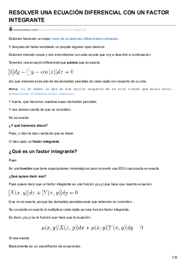 Miniatura del documento [7] RESOLVER UNA ECUACIÓN CON UN FACTOR INTEGRANTE.pdf
