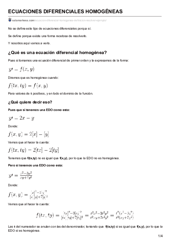 Miniatura del documento [8] ECUACIONES DIFERENCIALES HOMOGÉNEAS.pdf