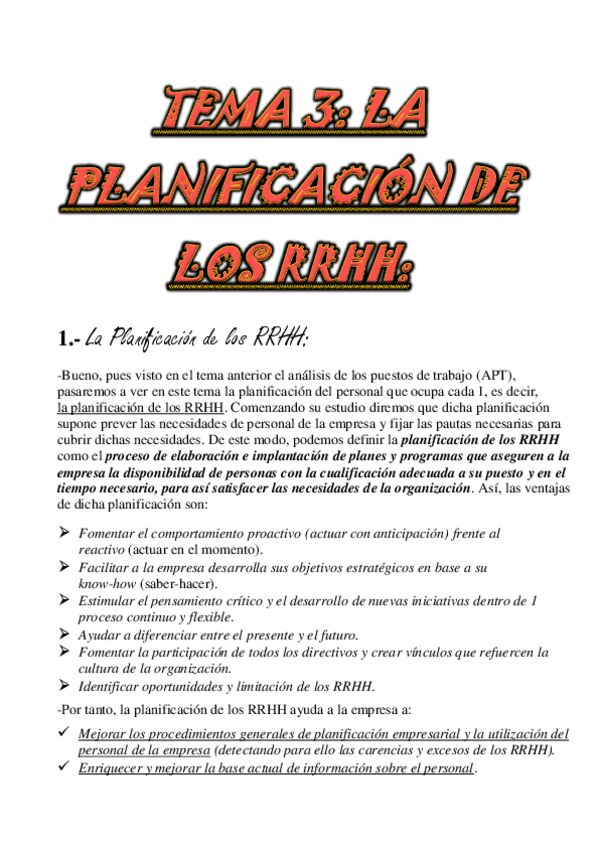 Miniatura del documento TEMA 3. La Planificación de los RRHH.pdf