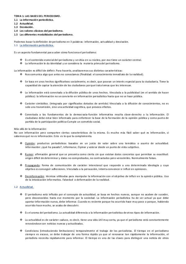 Miniatura del documento Teoría del periodismo apuntes examen.pdf