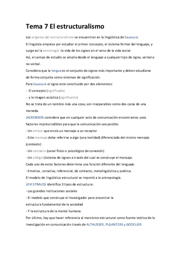 Miniatura del documento Tema 7 El estructuralismo.pdf