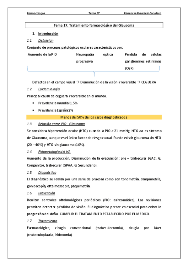 Miniatura del documento Tema 17 - Tratamiento del Glaucoma.pdf