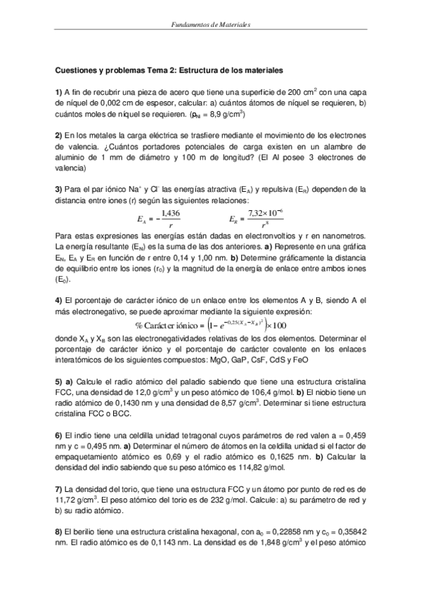 Miniatura del documento EJERCICIOS-Estructura-de-los-materiales-enunciados.pdf