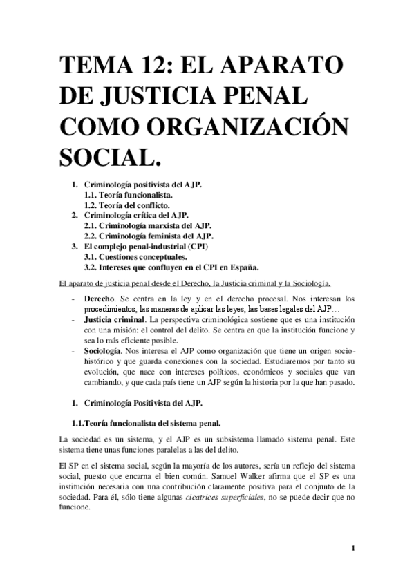 Miniatura del documento Tema 12. El aparato de justicia penal como organización social..pdf