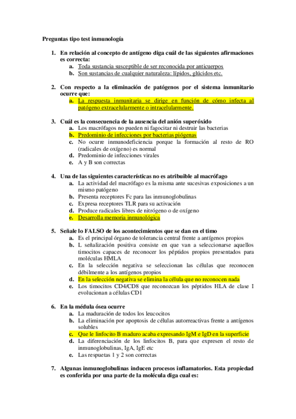 Miniatura del documento Preguntas tipo test inmunología.pdf