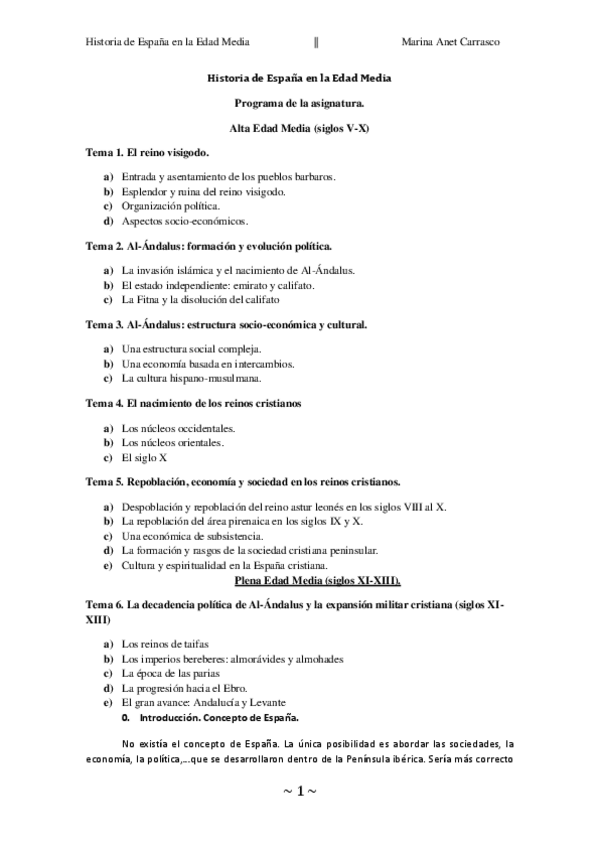 Miniatura del documento Historia de España Medieval.pdf