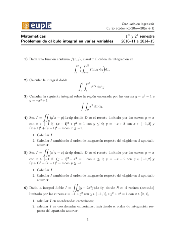 Miniatura del documento Mas problemas Integrales Multiples.pdf