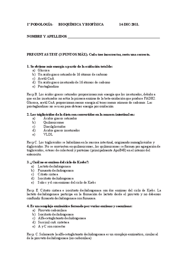 Miniatura del documento Examen bioquímica Dic11 Resuelto.pdf