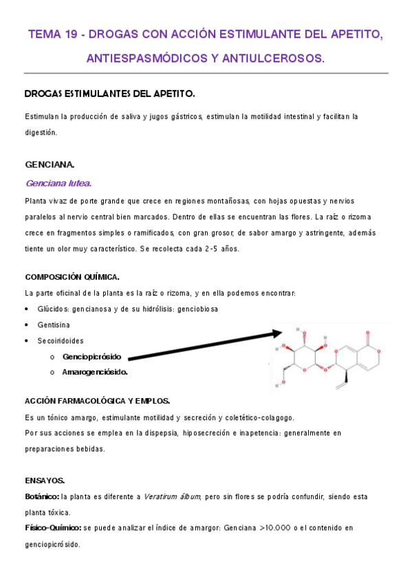 Miniatura del documento TEMA 19 - DROGAS CON ACCIÓN ESTIMULANTE DEL APETITO ANTIESPASMÓDICOS Y ANTIULCEROSOS.pdf