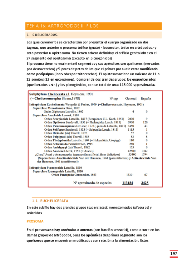 Miniatura del documento Quelicerados y miriápodos Artropodos.pdf