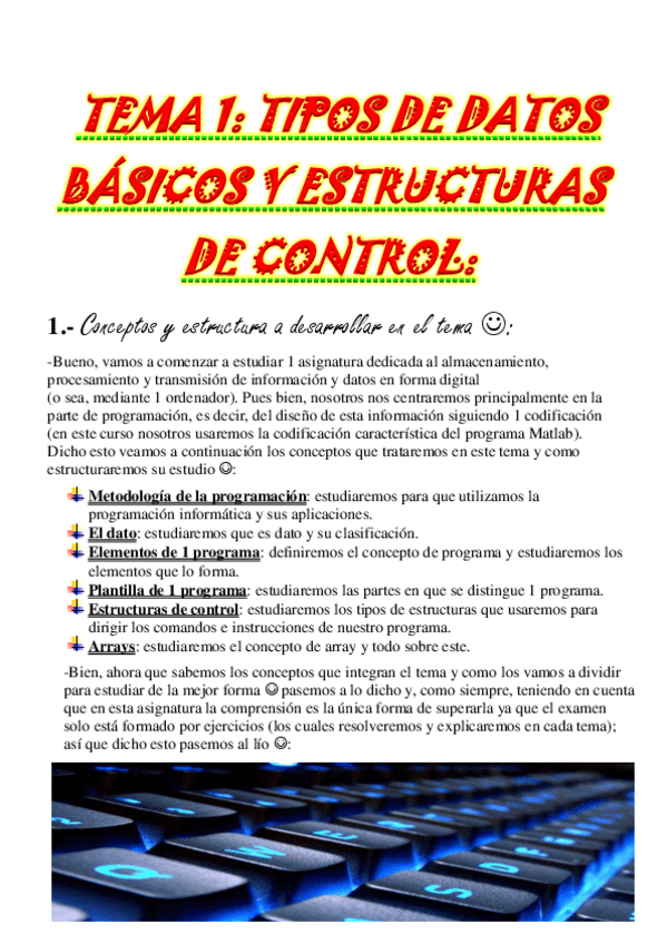 Miniatura del documento Tema 1. Tipos de datos básicos y estructuras de control.pdf