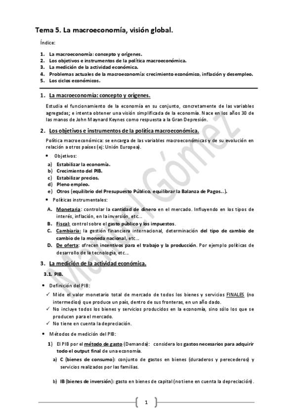 Miniatura del documento Tema 5 (I) . La macroeconomía visión global.pdf