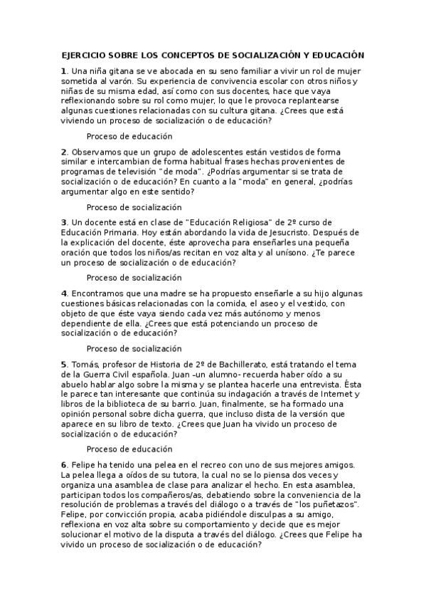 Miniatura del documento Ejercicio-CONCEPTOS-DE-SOCIALIZACION-Y-EDUCACION.docx