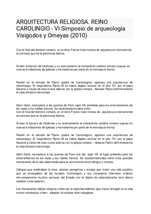 Miniatura del documento ARQUITECTURA-RELIGIOSA.-REINO-CAROLINGIO-VI-Simposio-de-arqueologia-Visigodos-y-Omeyas-2010.docx