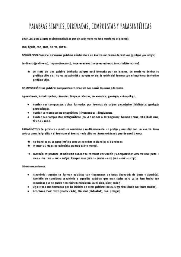 Miniatura del documento PALABRAS-SIMPLES-DERIVADAS-COMPUESTAS-Y-PARASINTETICAS.pdf