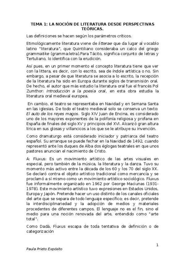Miniatura del documento TEMA-1- EL CONCEPTO DE LITERATURA