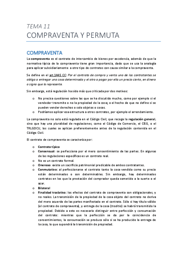 Miniatura del documento Tema 11. Compraventa y permuta.pdf