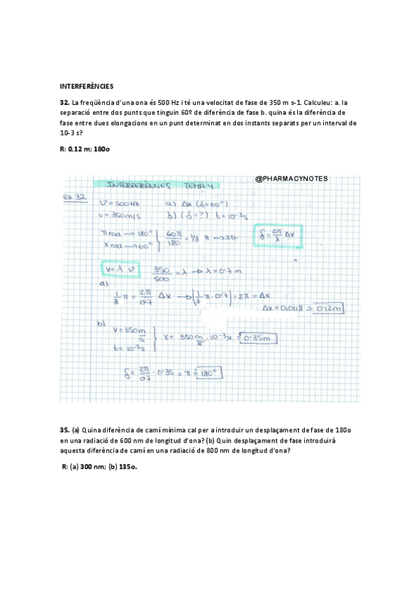 Miniatura del documento Exercicis Interferències Resolts Amb ENUNCIATS.pdf