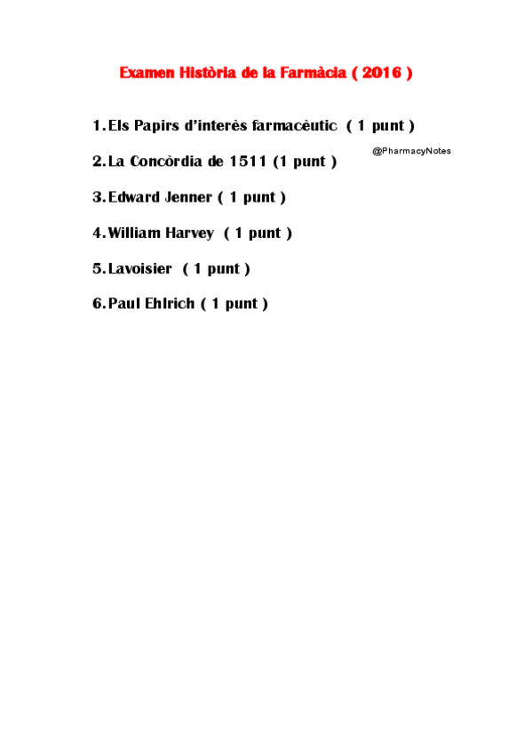 Miniatura del documento Examen Història de la Farmàcia.pdf