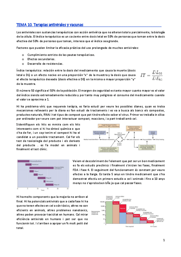 Miniatura del documento TEMA 10. TERAPIAS ANTIVIRICAS Y VACUNAS.pdf