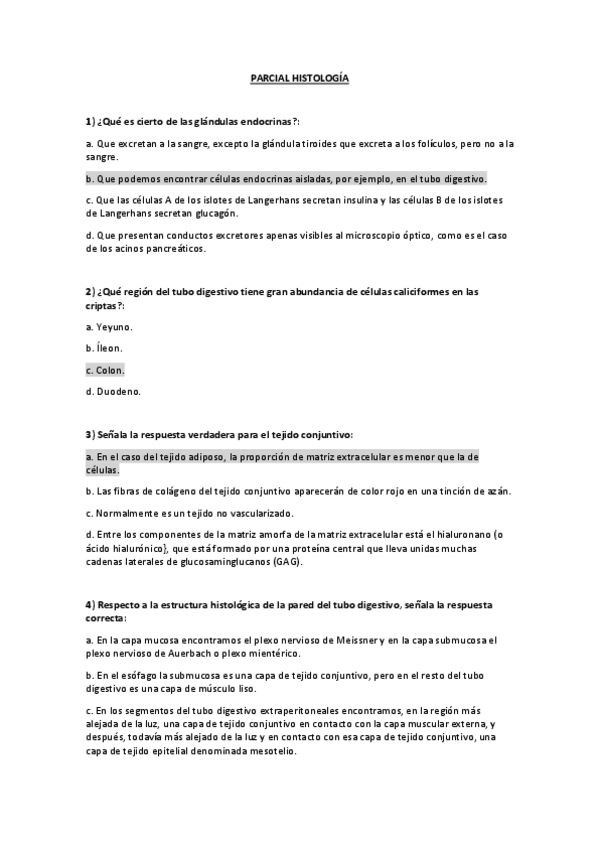 Miniatura del documento PARCIAL-HISTOLOGIA-con-respuestas.pdf