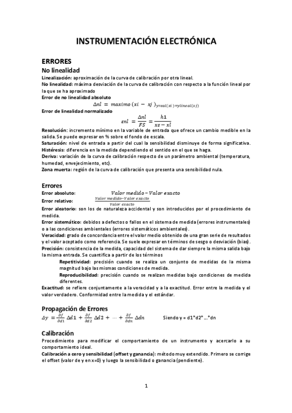 Miniatura del documento Resumen Instrumentación electrónica.pdf