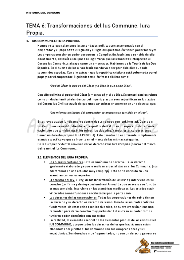 Miniatura del documento Ius Commune:Derechos Propios